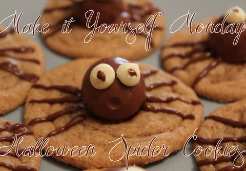 Halloween Spider Cookies recipe