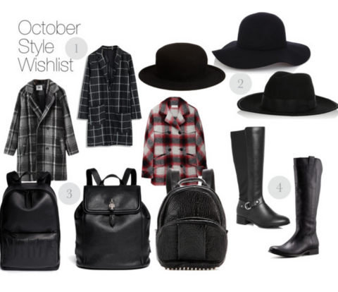 October Style WIshlist