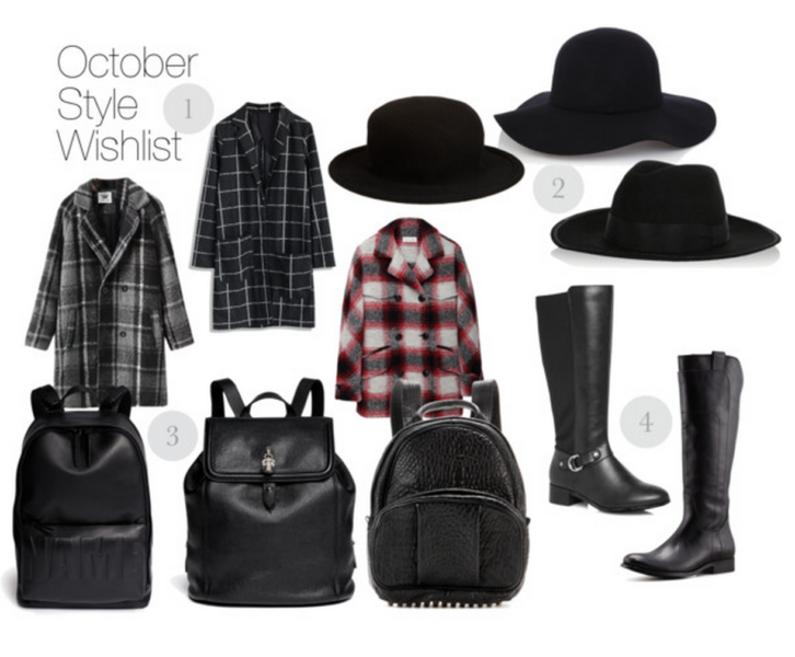 October Style WIshlist