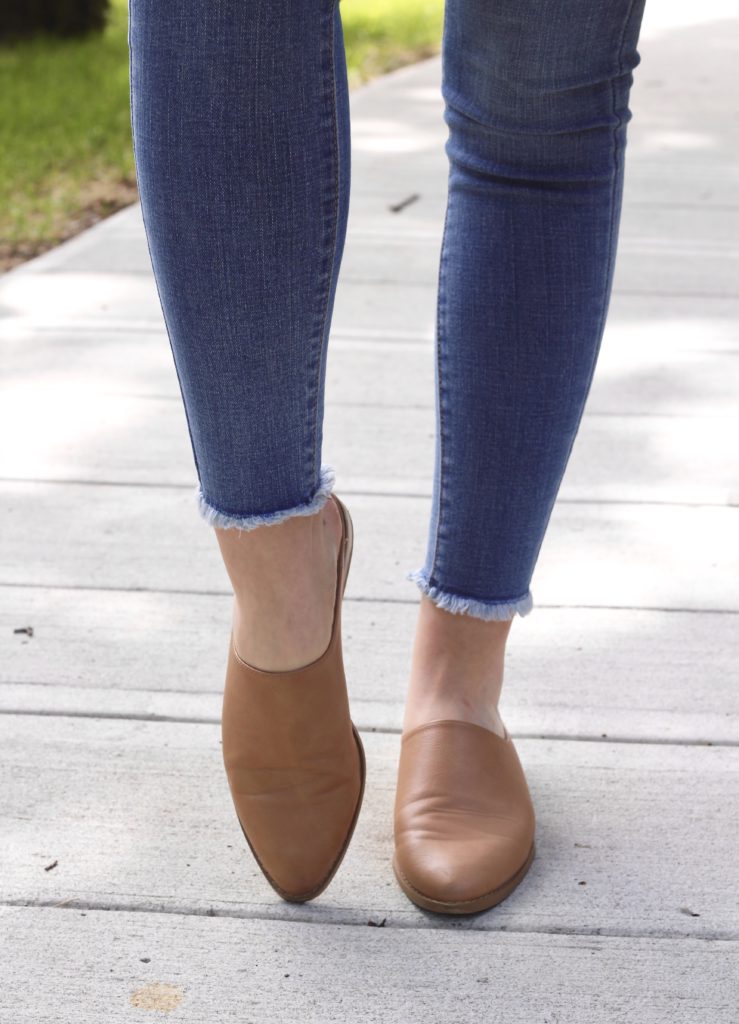 Forever 21 brown mules