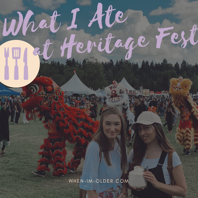 What I Ate at Edmonton Heritage Festival 2019