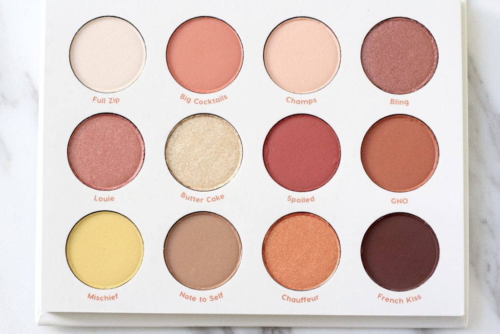 Colourpop Yes, Please! Eyeshadow Palette review