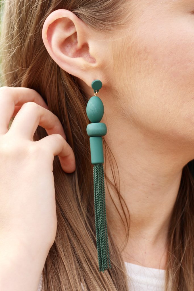 Target tassel earrings