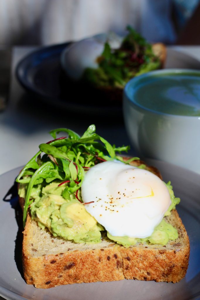 What I ate in San Francisco coffeebar avocado toast