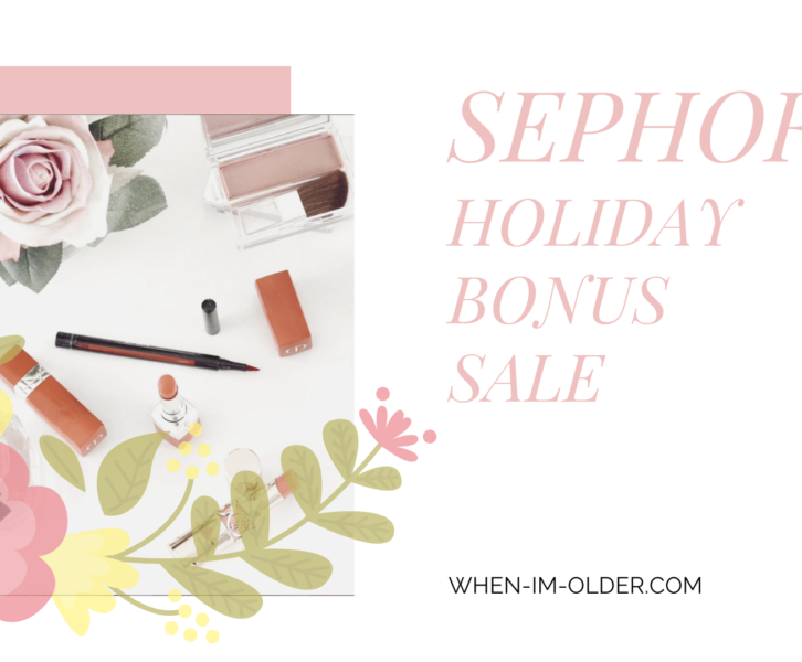 Sephora Holiday Bonus Sale 2019