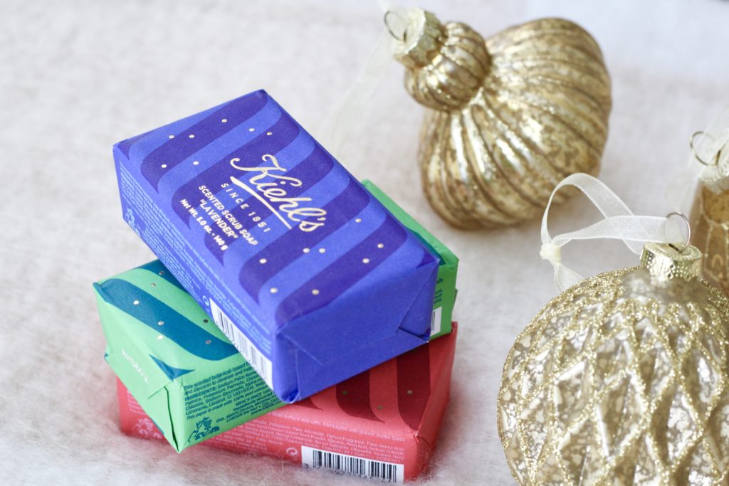 Kiehl's Limited Edition Holiday featuring holiday artwork by Janine Rewell Scented Scrub Soap