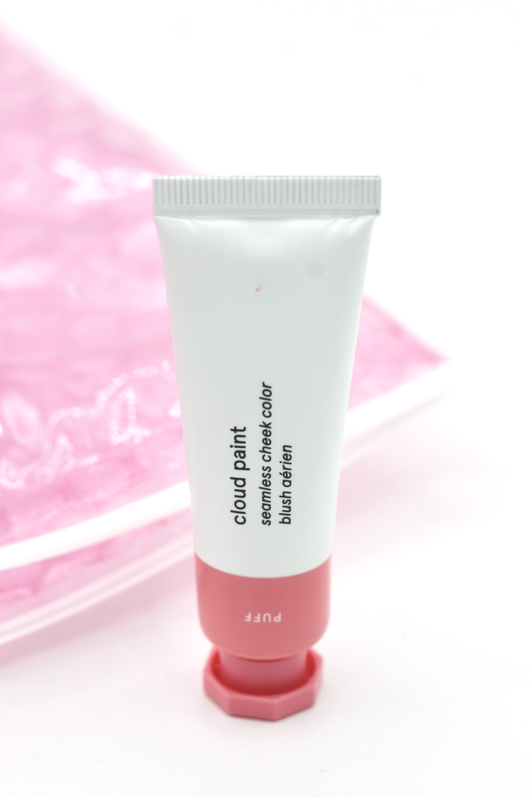 Glossier Cloud Paint Puff swatches review