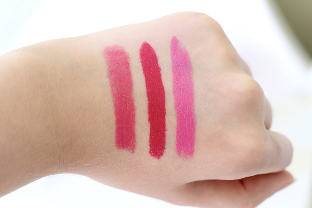 my top ten hot pink lipsticks