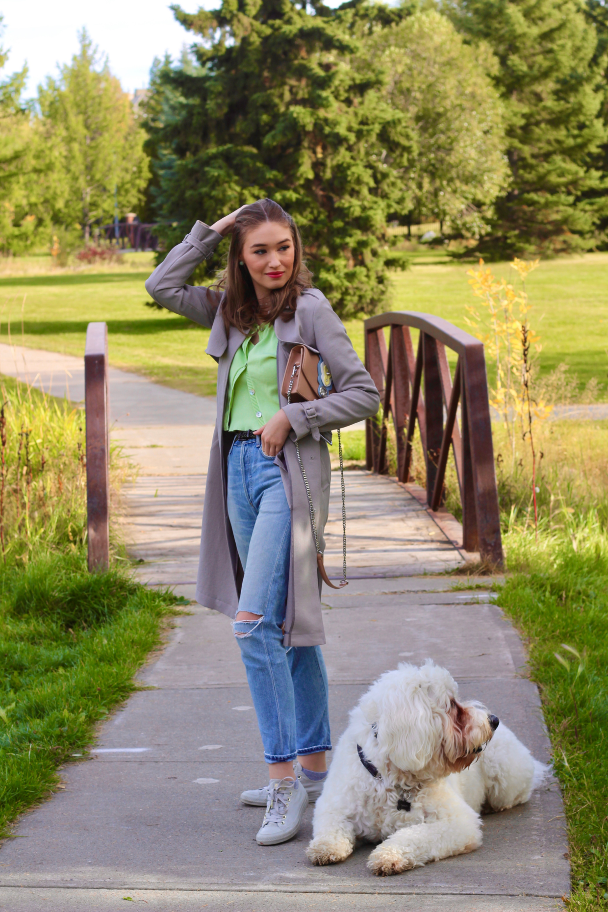 Aritzia trench coat