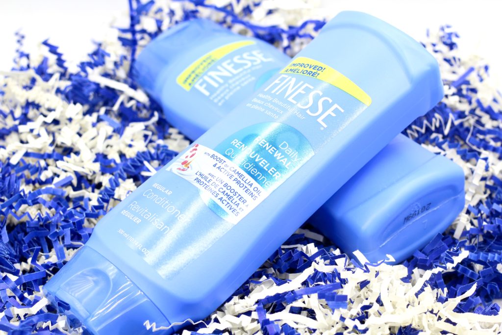 Finesse improved daily renewal shampoo and conditioner