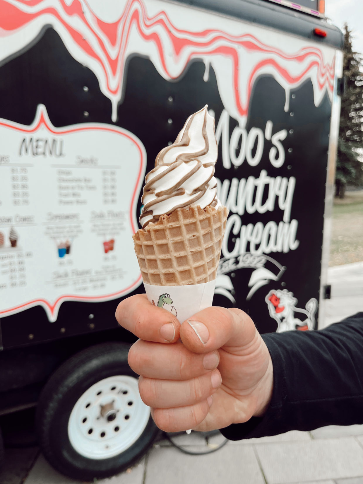 Moo's Country Cream ice cream calgary