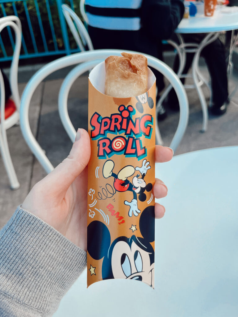 What i ate at tokyo disneyland