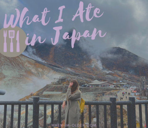 What I ate in Japan