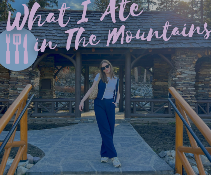 What I ate in Canmore and Banff