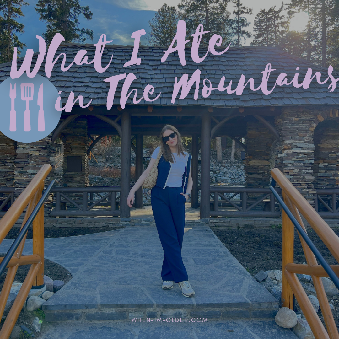 What I ate in Canmore and Banff