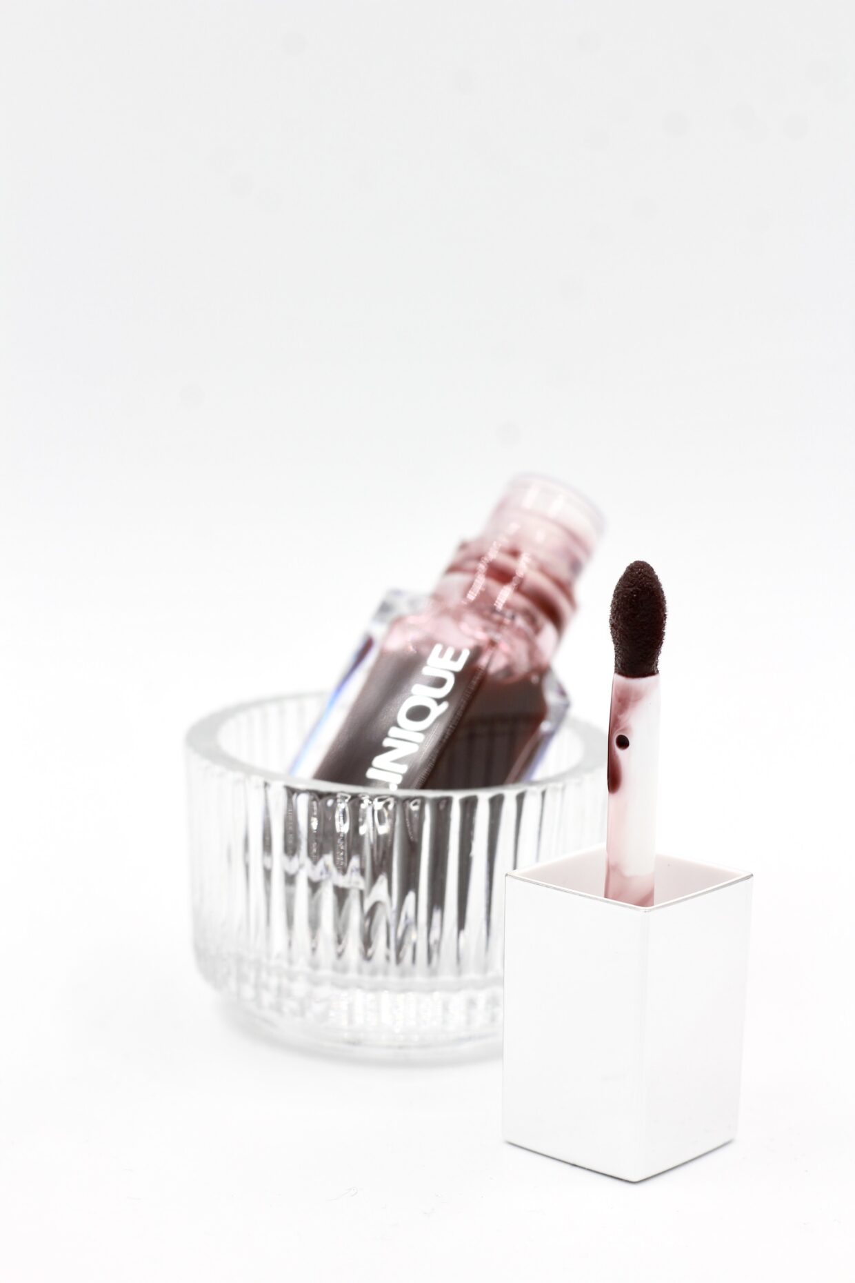 Clinique Pop Black Honey Cheek + Lip Oil swatches