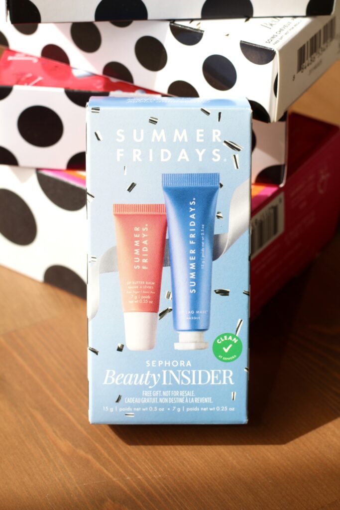 Summer Fridays Sephora birthday gift