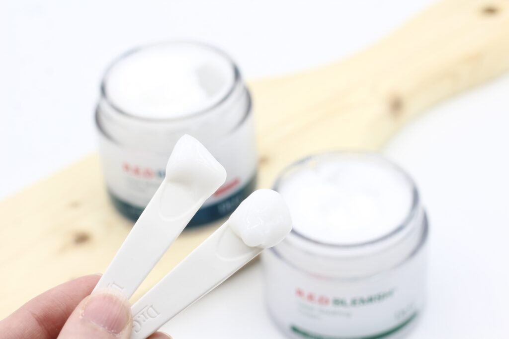 DR.G R.E.D Blemish Clear Moisture and Soothing Creams for calming redness and hydrating skin