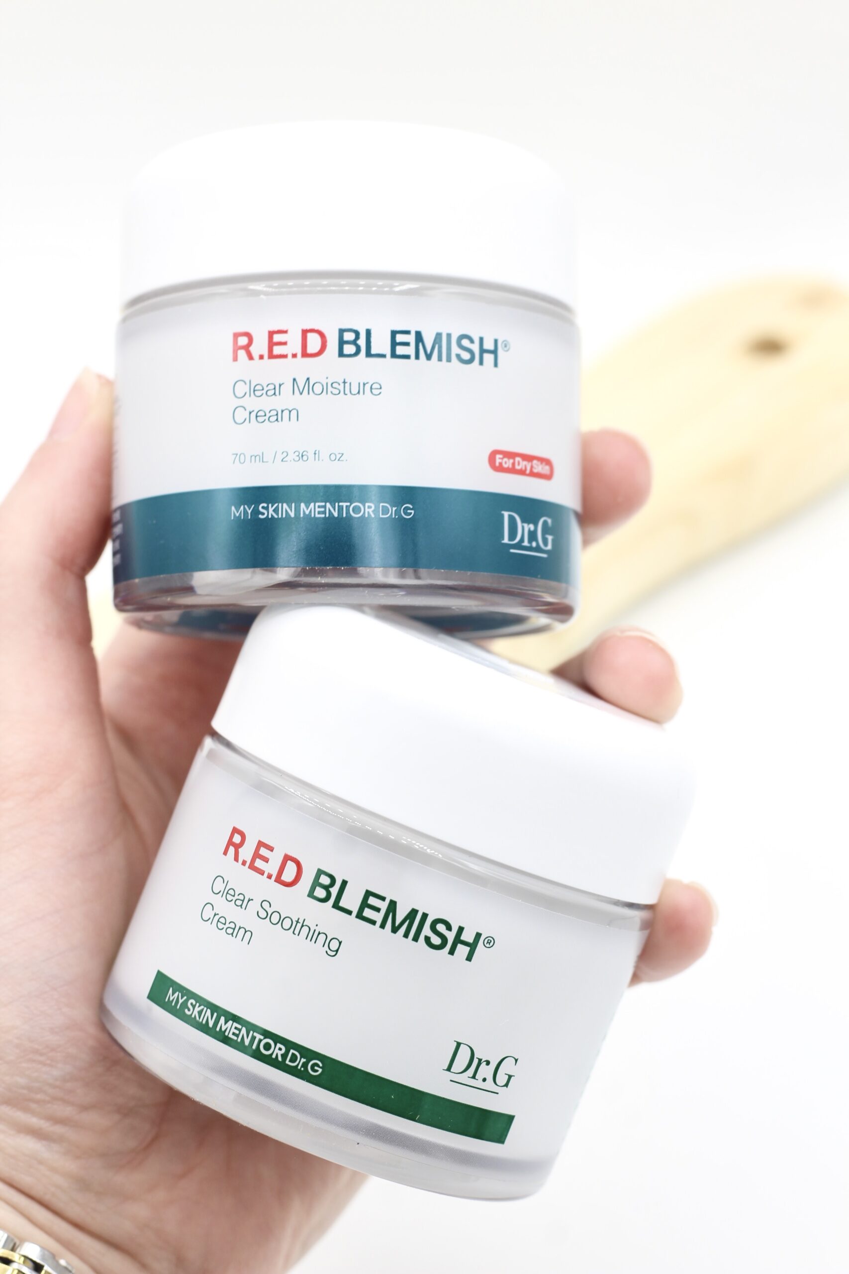 Soothing DR.G R.E.D Cream for sensitive, acne-prone skin