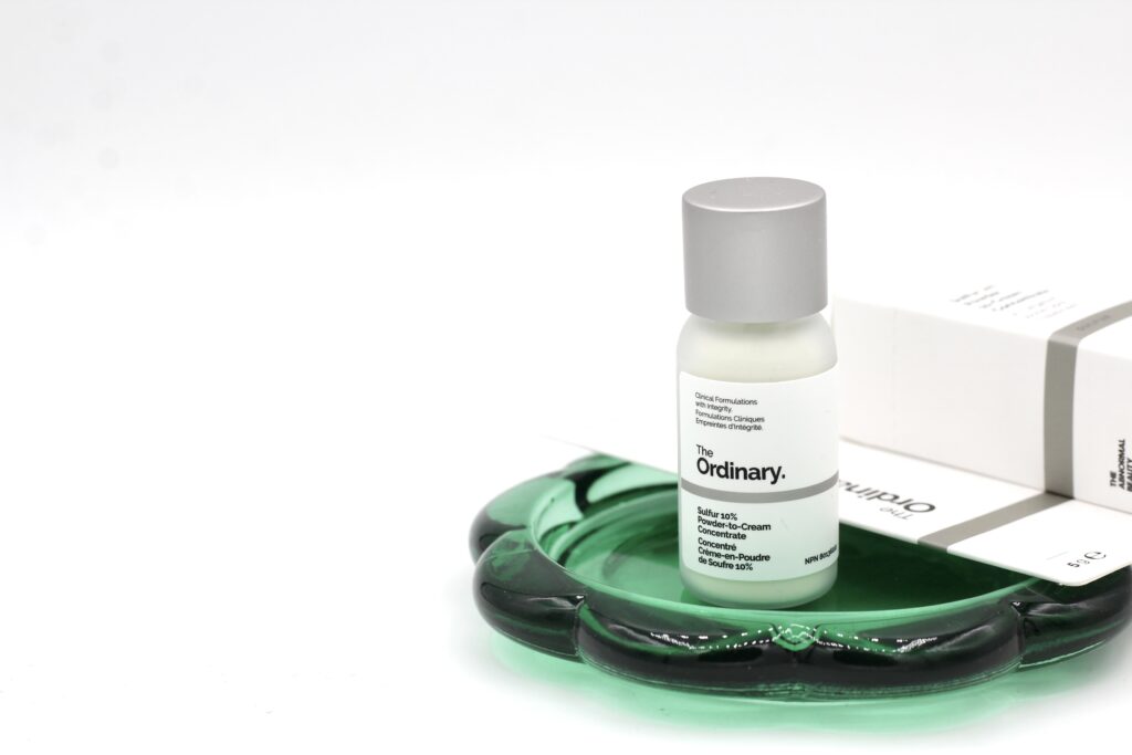 The Ordinary Sulfur 10% Powder to Cream Concentrate review