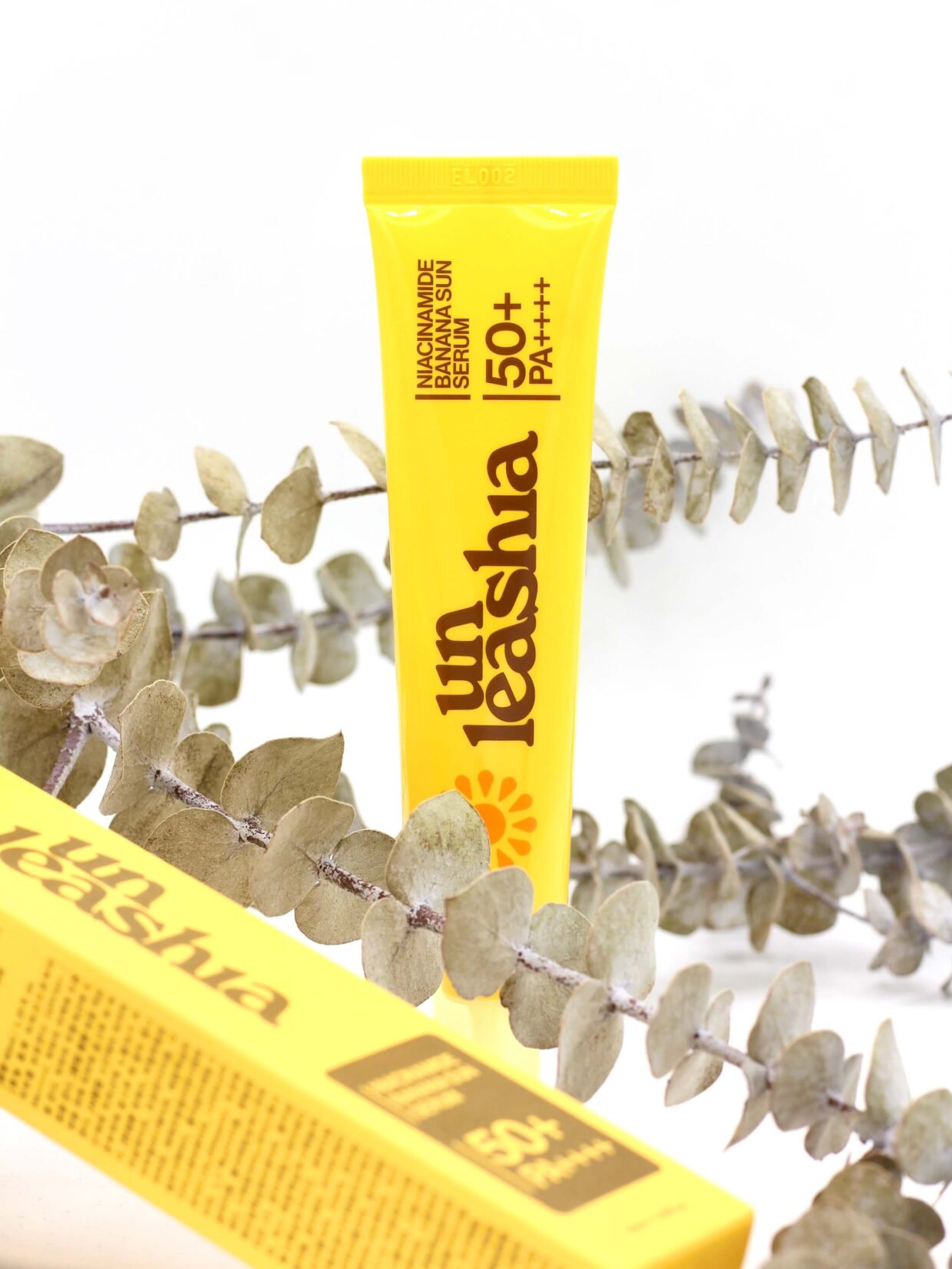 Unleashia Niacinamide Banana Sun Serum