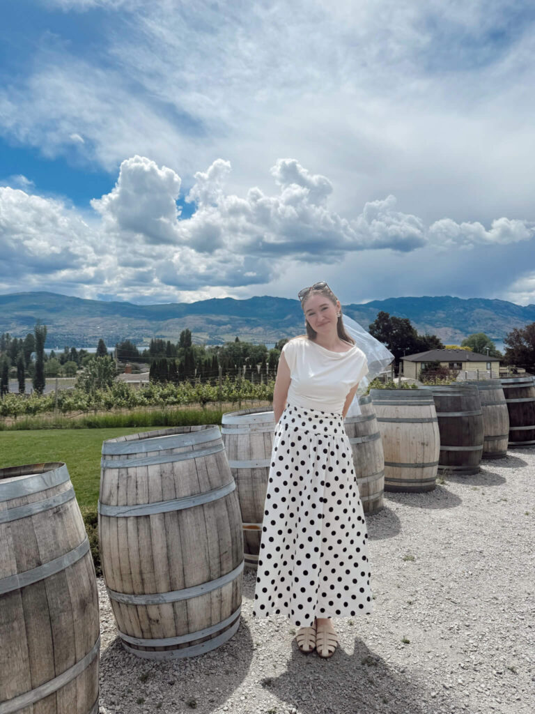 Kelowna Bachelorette Wine Tasting Outfit