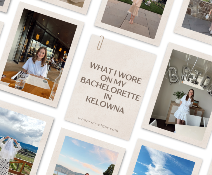 What I Wore to My Kelowna Bachelorette Party