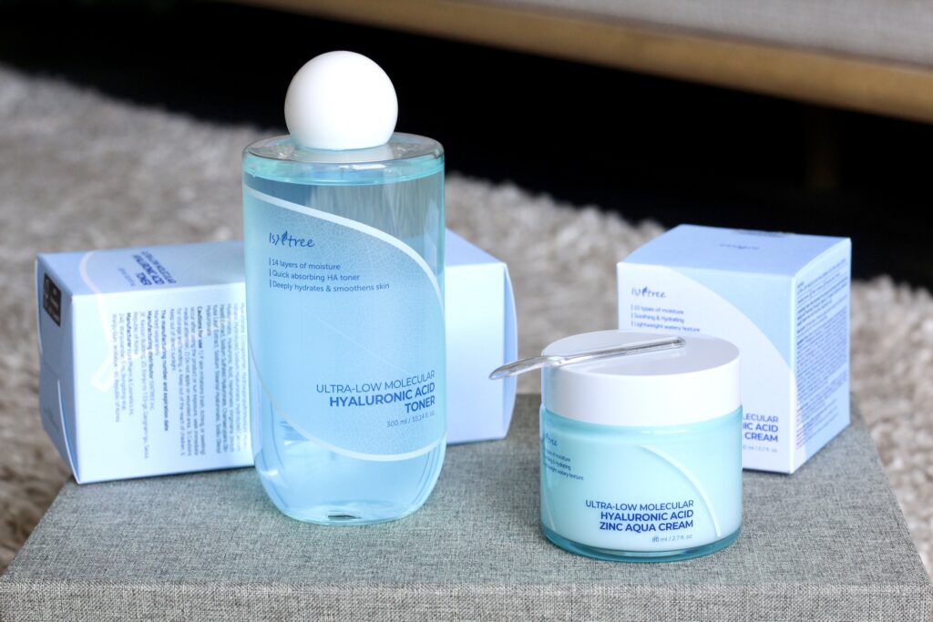 Isntree Korean skincare products