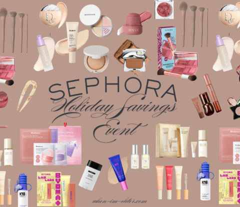 Sephora Holiday Savings Event 2026 makeup and skincare recommendations