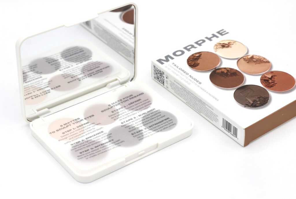 Packaging of the Morphe ChromaPlus 6-Pan Eyeshadow Palette